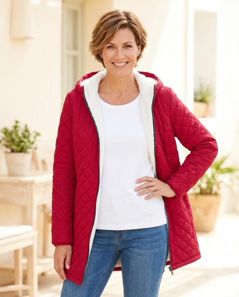 Ulla Fashion - Tavar | Gesteppt Gefüttert Mantel Damen