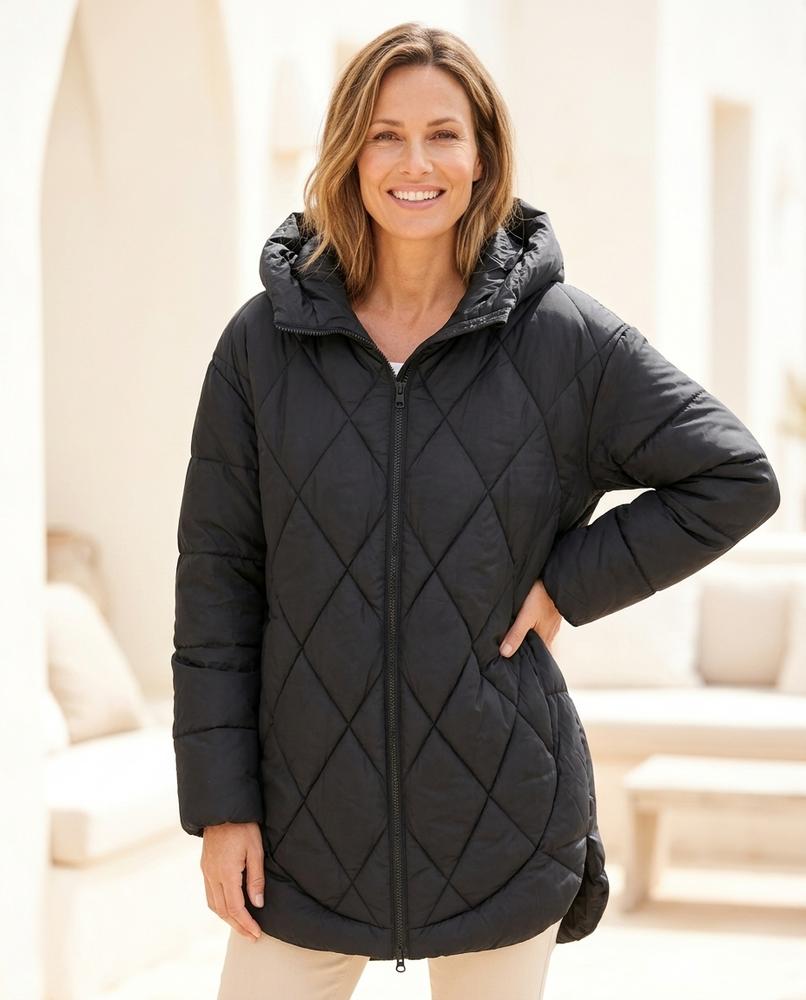 Ulla Fashion - Yorel | Gesteppt Wattiert Mantel Damen