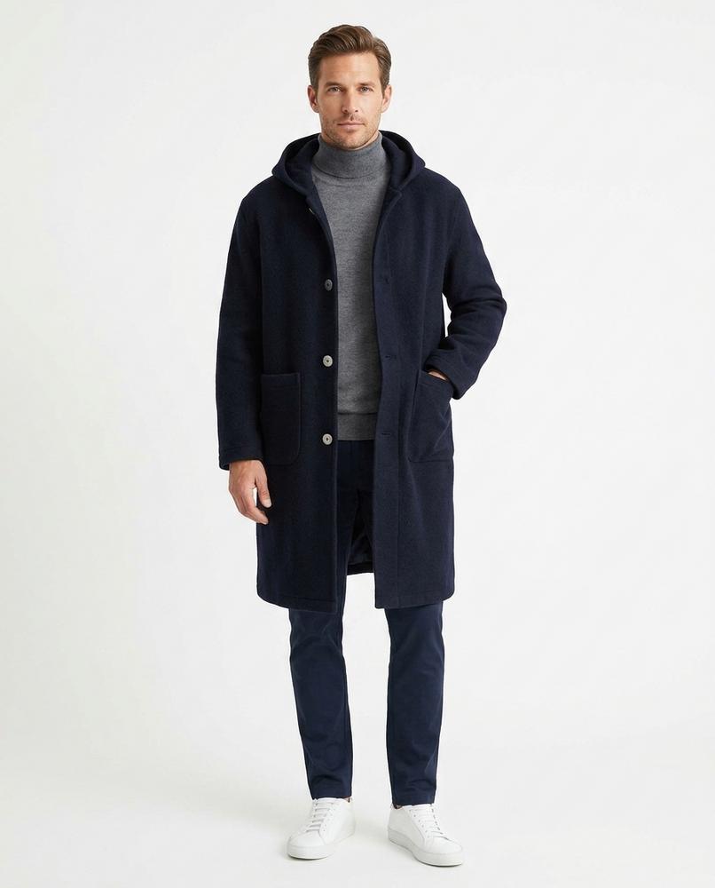 Ulla Fashion - Rasil | Gefütterter Woll Mantel Unisex