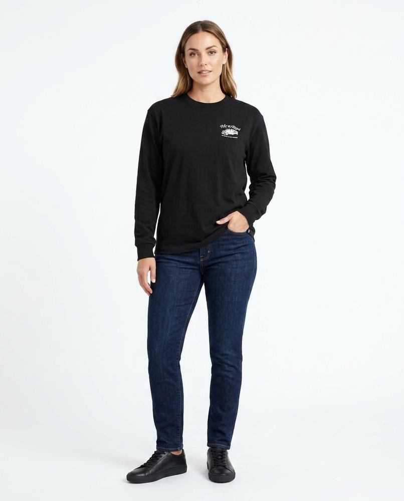 Ulla Fashion - Tavin | Langärmlig Bedruckt Sweatshirt Unisex