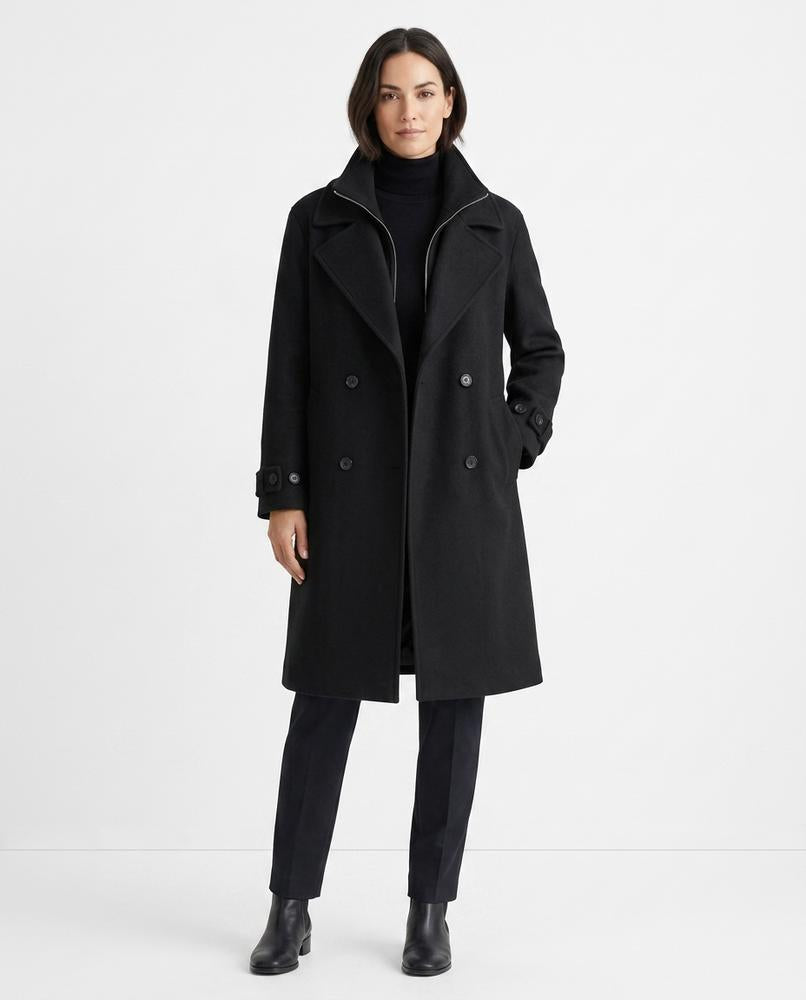 Ulla Fashion - Timir | Zweireihig Gefüttert Mantel Herren