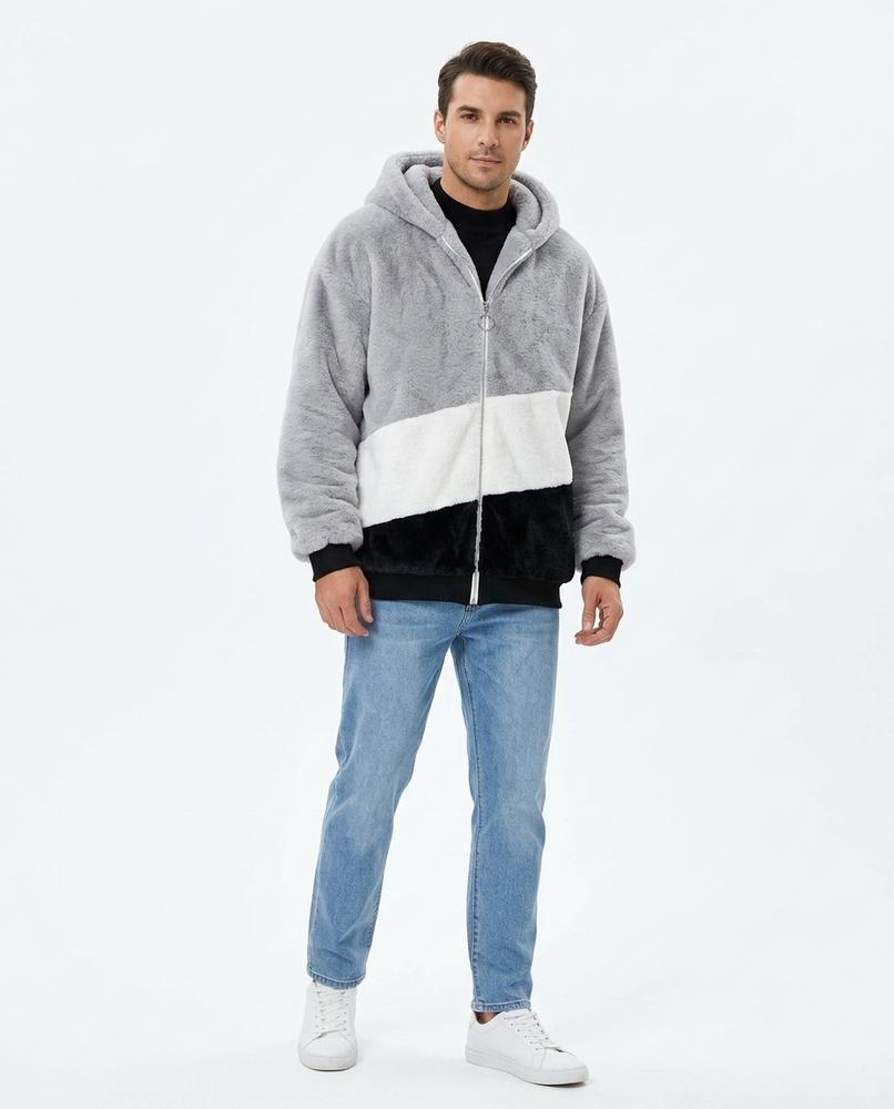 Ulla Fashion - Cadan | Plüschig Mehrfarbig Jacke Unisex