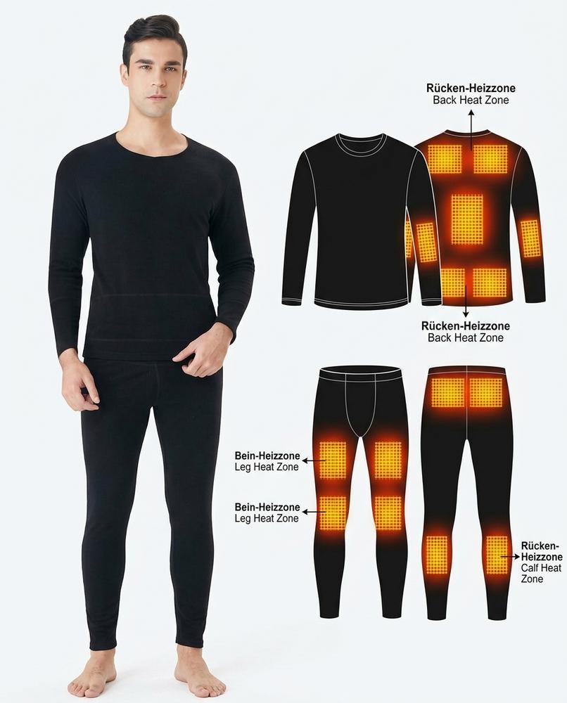 Ulla Fashion - Lanal | Beheizbar Langärmlig Shirt Herren