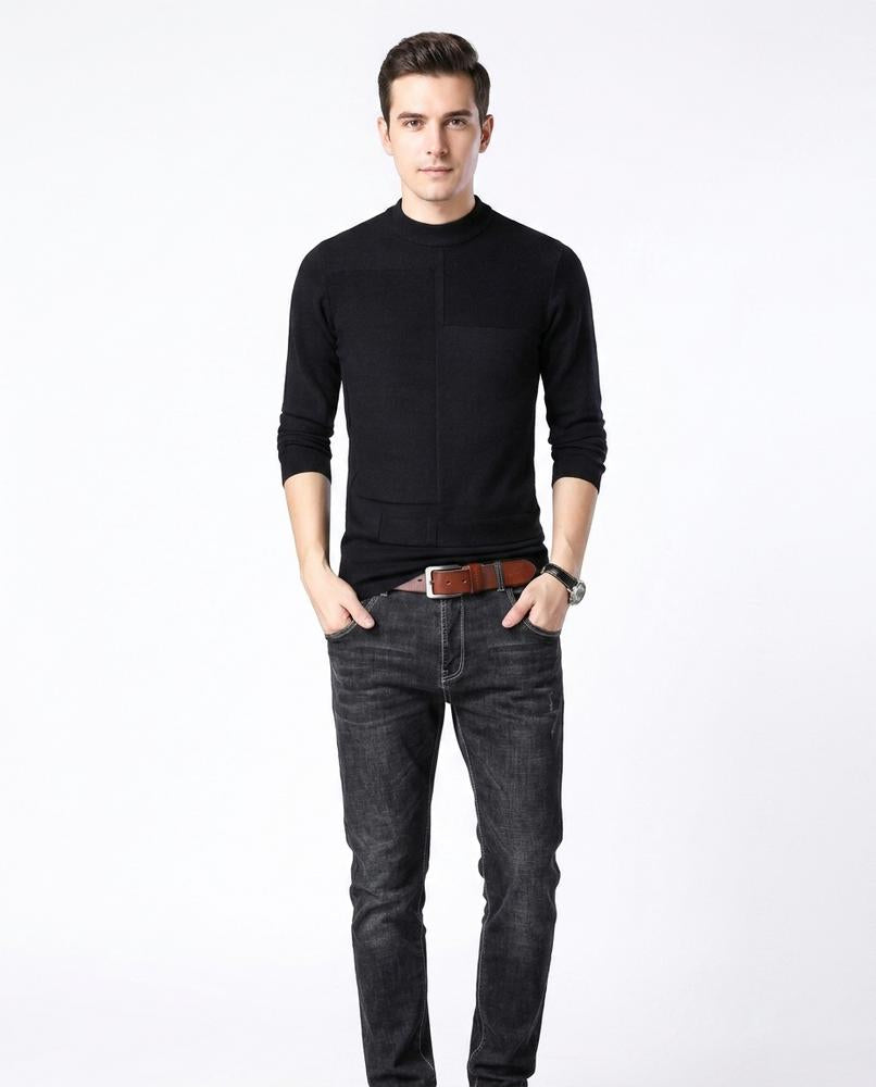 Ulla Fashion - Cazan | Strukturiert Feinstrick Pullover Herren