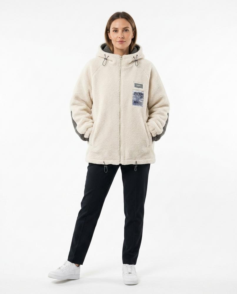 Ulla Fashion - Saram | Gefüttert Strukturiert Jacke Unisex
