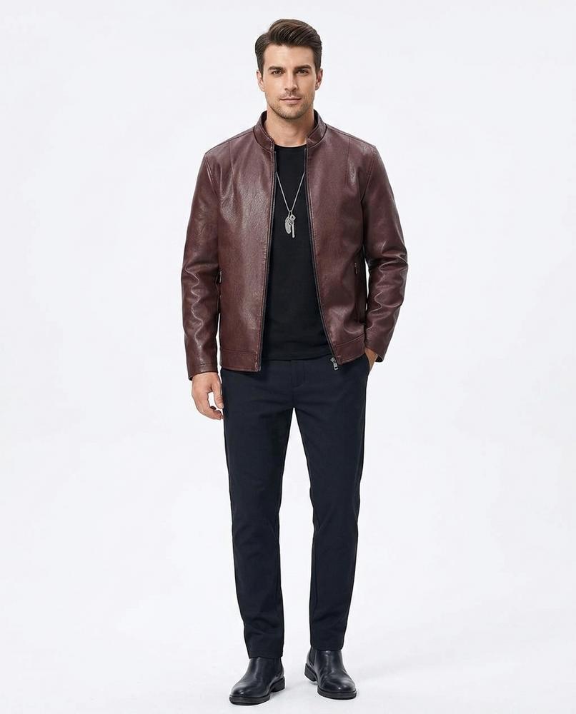 Ulla Fashion - Nelin | Synthetisch Strukturiert Jacke Herren