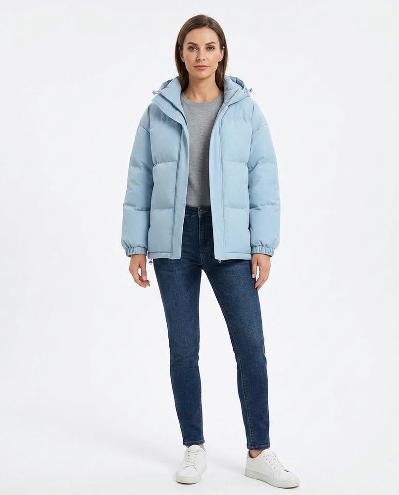 Ulla Fashion - Ellev | Wattiert Gefüttert Jacke Unisex