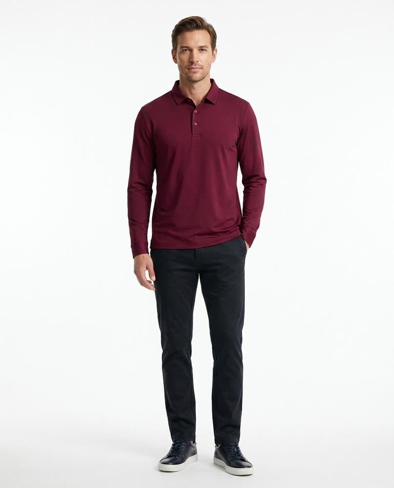 Ulla Fashion - Eelem | Elastisch Langärmlig Hemd Herren