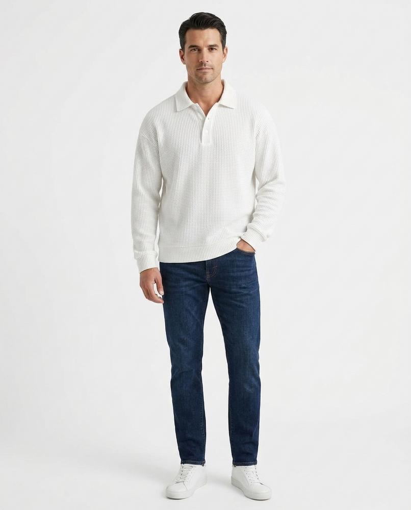 Ulla Fashion - Aegad | Strukturiert Langärmlig Pullover Herren