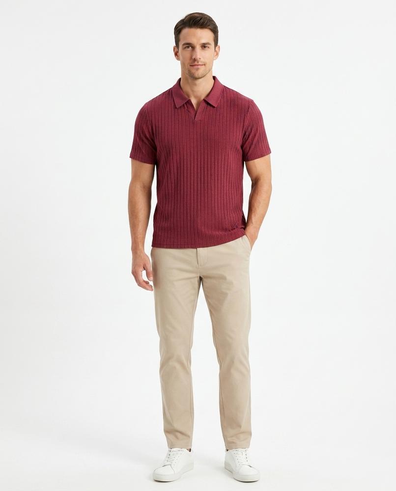 Ulla Fashion - Nases | Geripptes Kurzärmliges Shirt Herren
