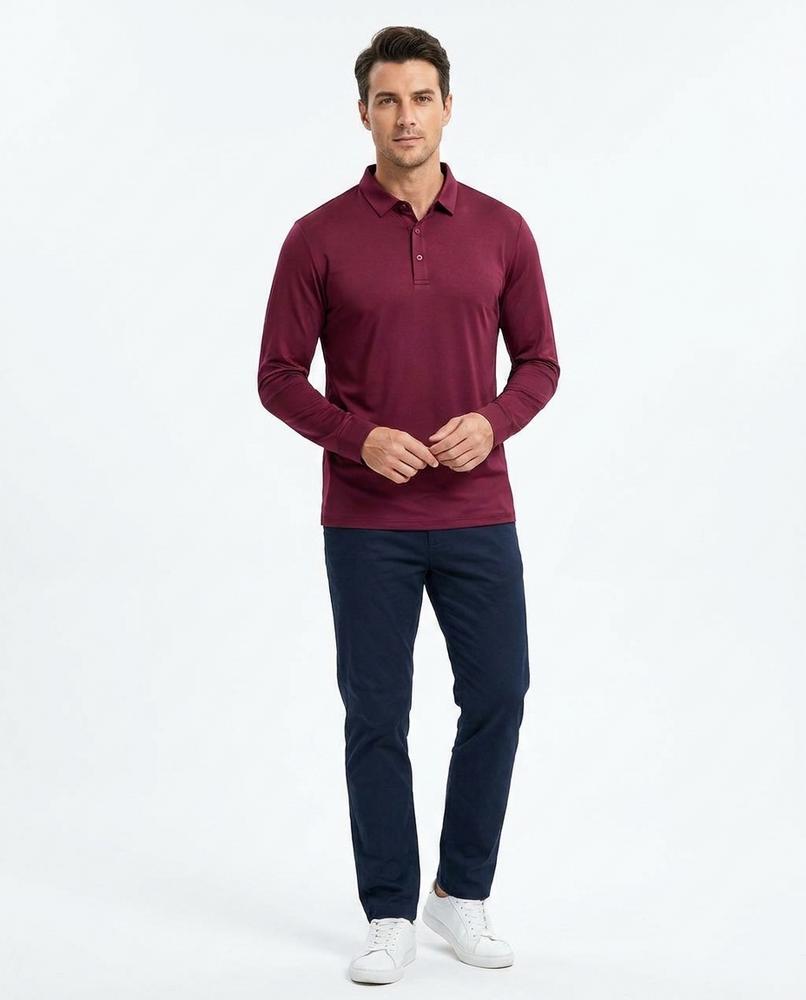 Ulla Fashion - Renov | Elastisches Langärmliges Hemd Herren