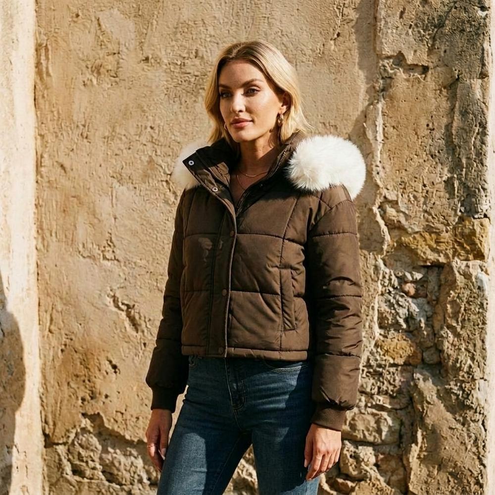 Ulla Fashion - Zevel | Gesteppte Gefütterte Jacke