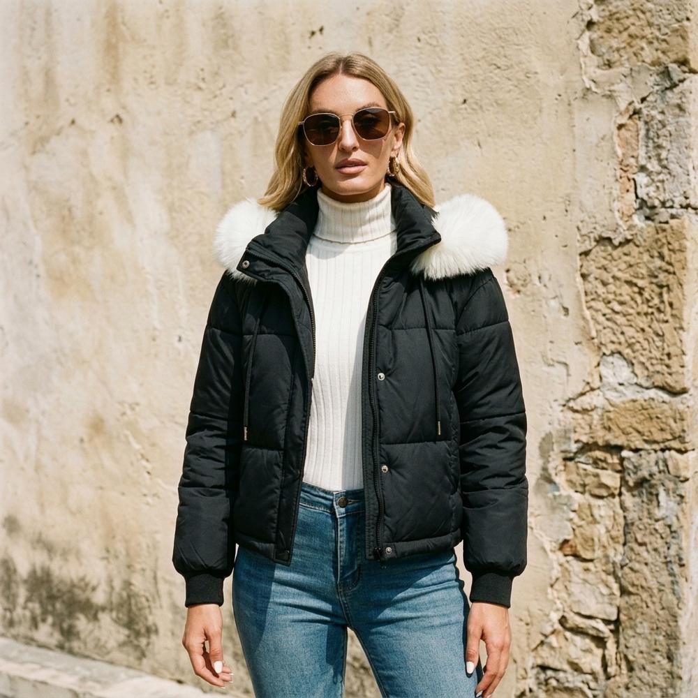 Ulla Fashion - Zevel | Gesteppte Gefütterte Jacke