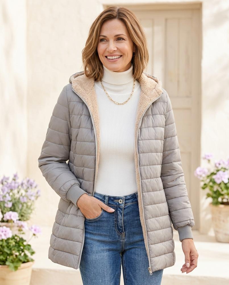 Ulla Fashion - Lasol | Gesteppte Gefütterte Jacke Damen