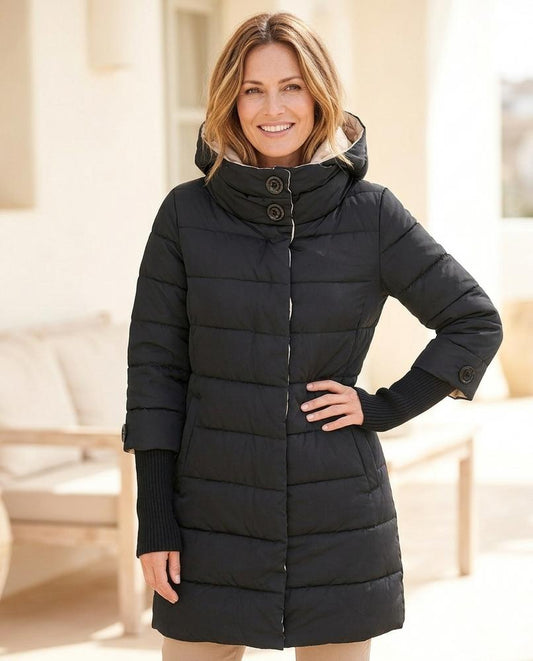 Ulla Fashion - Nemar | Wattiert Tailliert Mantel Damen
