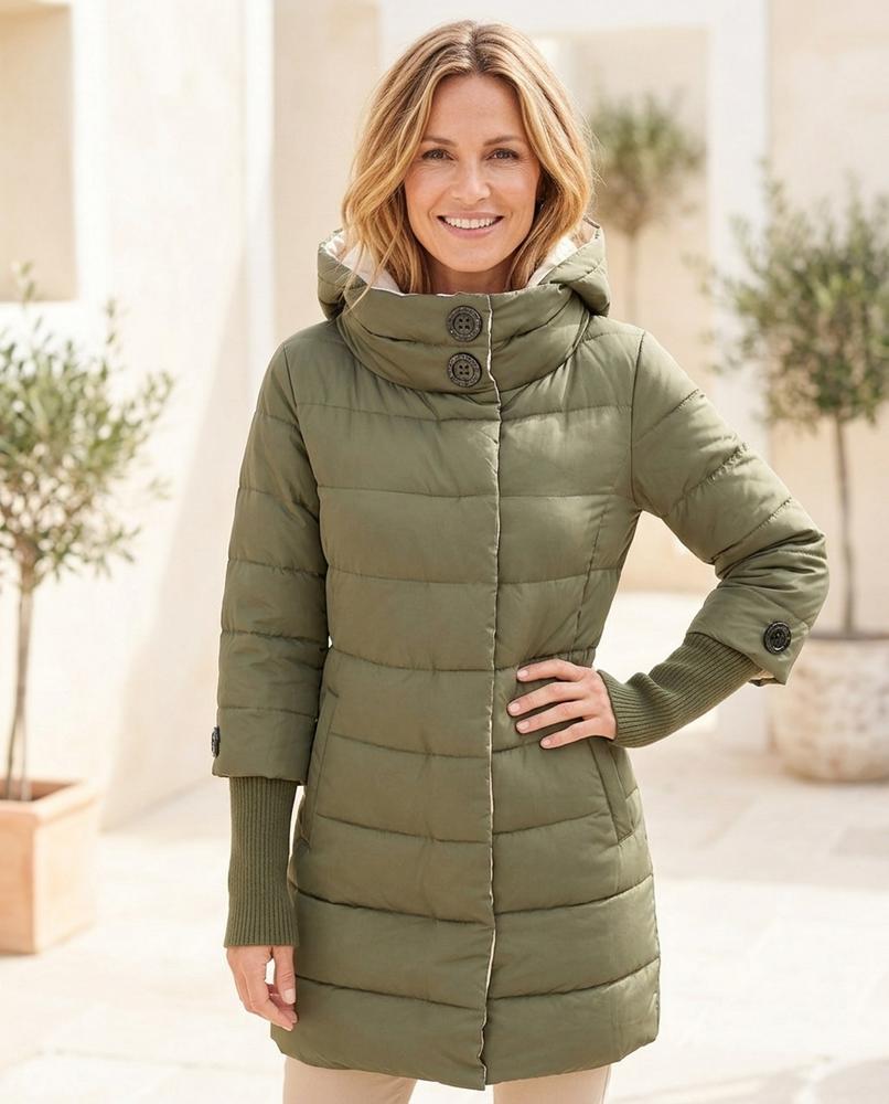 Ulla Fashion - Nemar | Wattiert Tailliert Mantel Damen