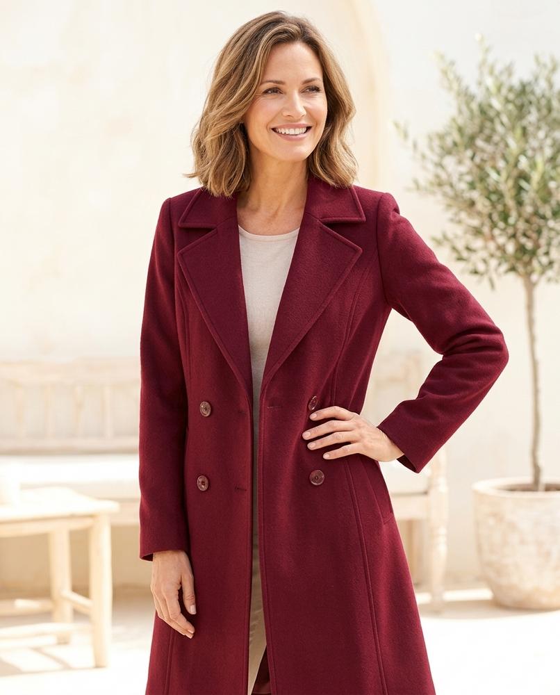 Ulla Fashion - Yolin | Tailliert Geschnittener Mantel Damen
