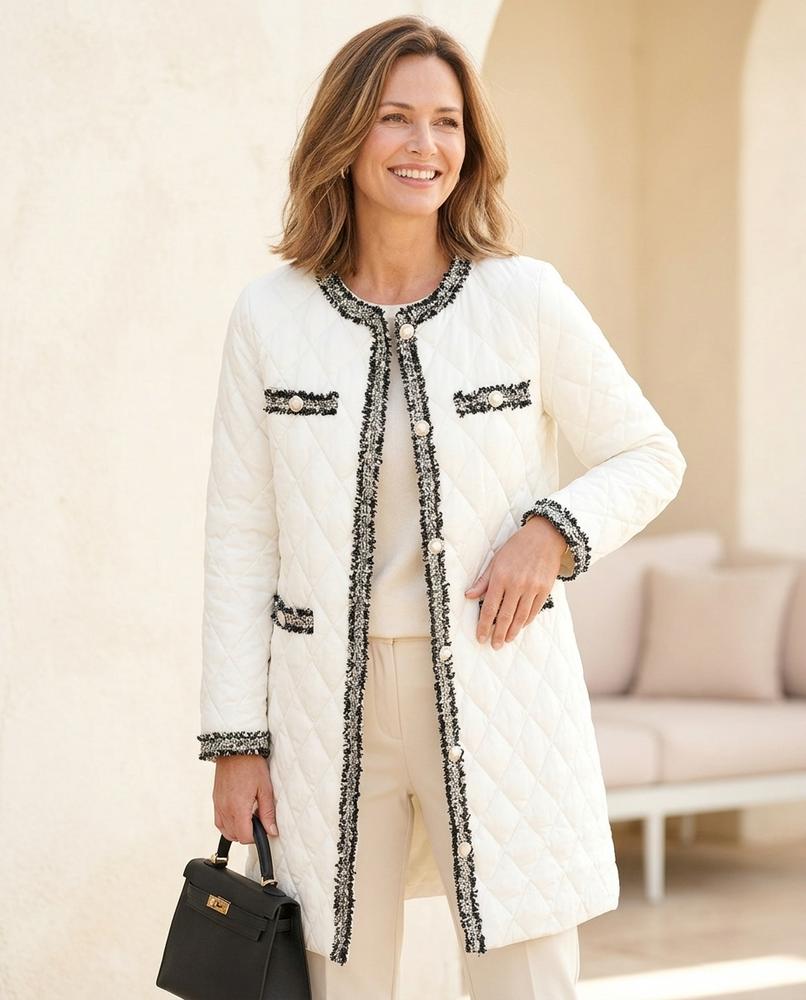 Ulla Fashion - Rovin | Gesteppt Wattiert Mantel Damen