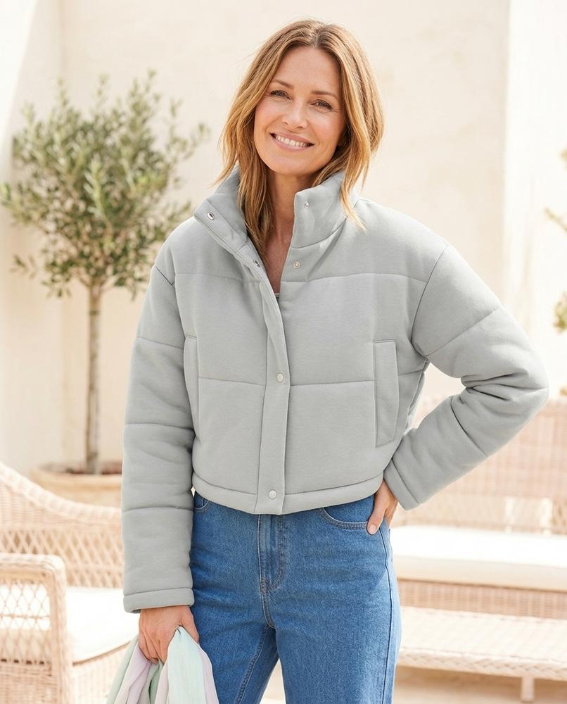 Ulla Fashion - Zerev | Wattierte Kurze Jacke Damen