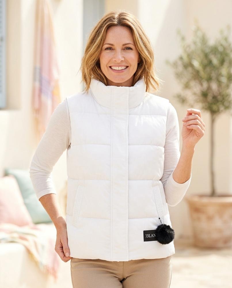 Ulla Fashion - Lelor | Gesteppt Wattiert Weste Damen
