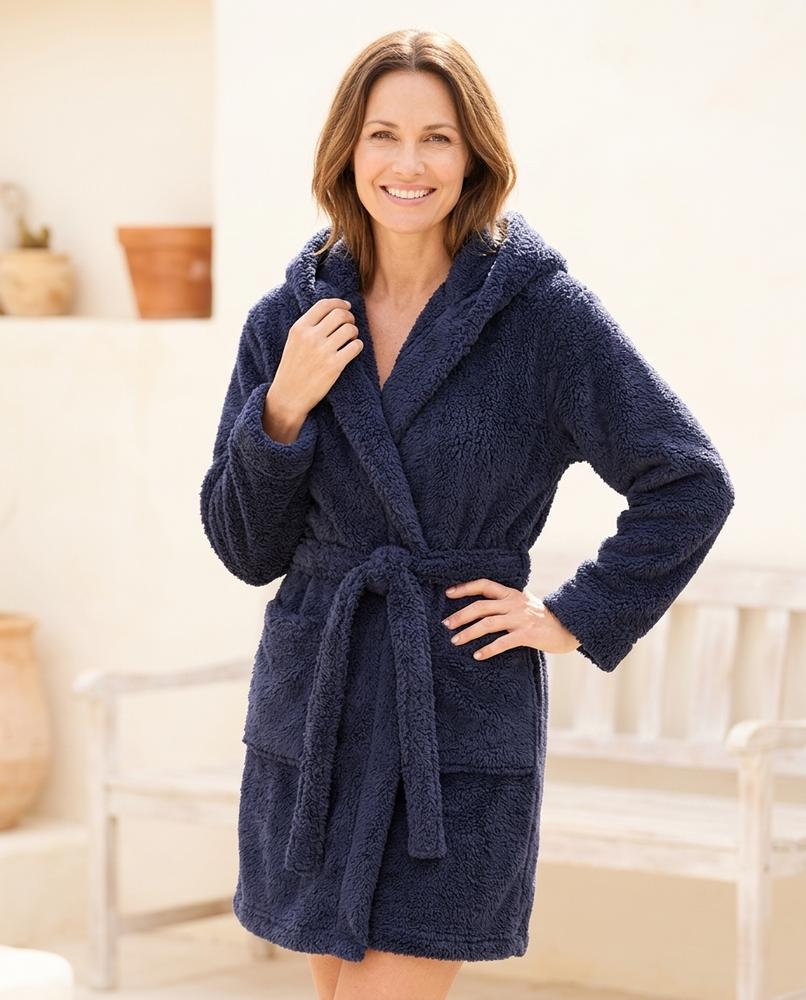 Ulla Fashion - Lomin | Strukturiert Gefüttert Mantel Damen