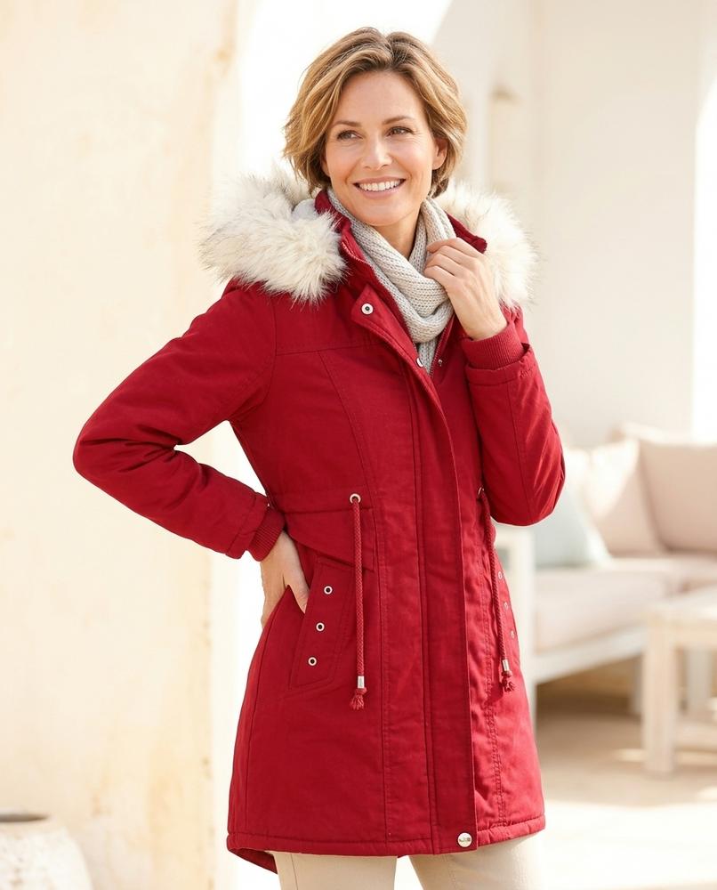 Ulla Fashion - Arsol | Gefütterter Taillenverstellbarer Mantel Damen