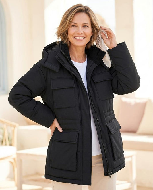 Ulla Fashion - Corel | Gefüttert Hochgeschlossen Jacke Damen
