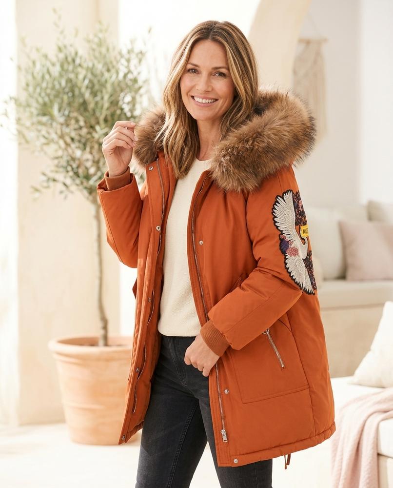 Ulla Fashion - Armer | Gefütterter Winter Mantel Damen
