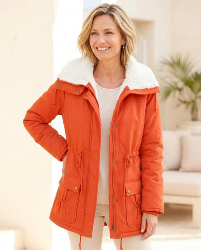 Ulla Fashion - Keken | Gefütterter Taillierter Mantel Damen