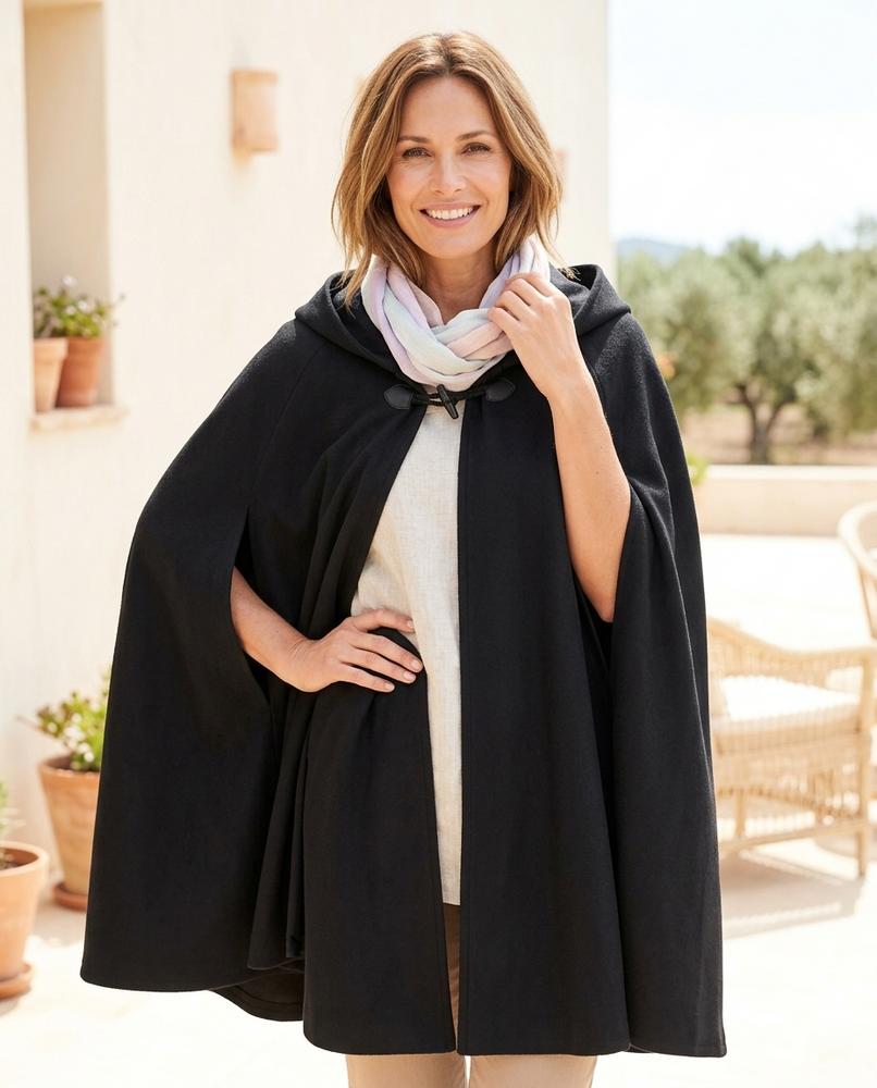 Ulla Fashion - Zasol | Langer Offener Mantel Damen
