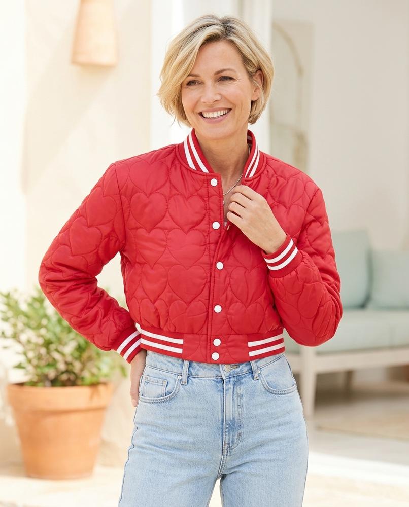 Ulla Fashion - Nemin | Gesteppt Gerippt Jacke Damen