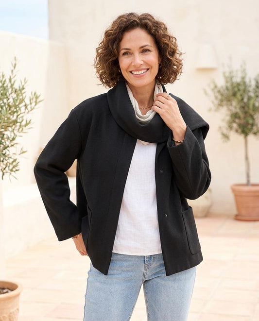 Ulla Fashion - Nirel | Asymmetrisch Einreihig Mantel Damen