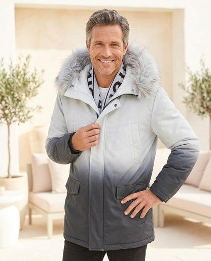 Ulla Fashion - Samel | Gefüttert Farbverlaufend Jacke Herren
