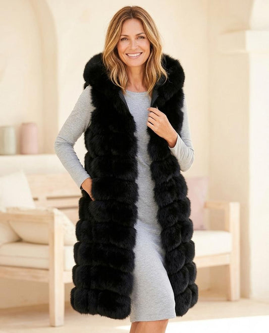 Ulla Fashion - Losin | Lang Gesteppt Weste Damen