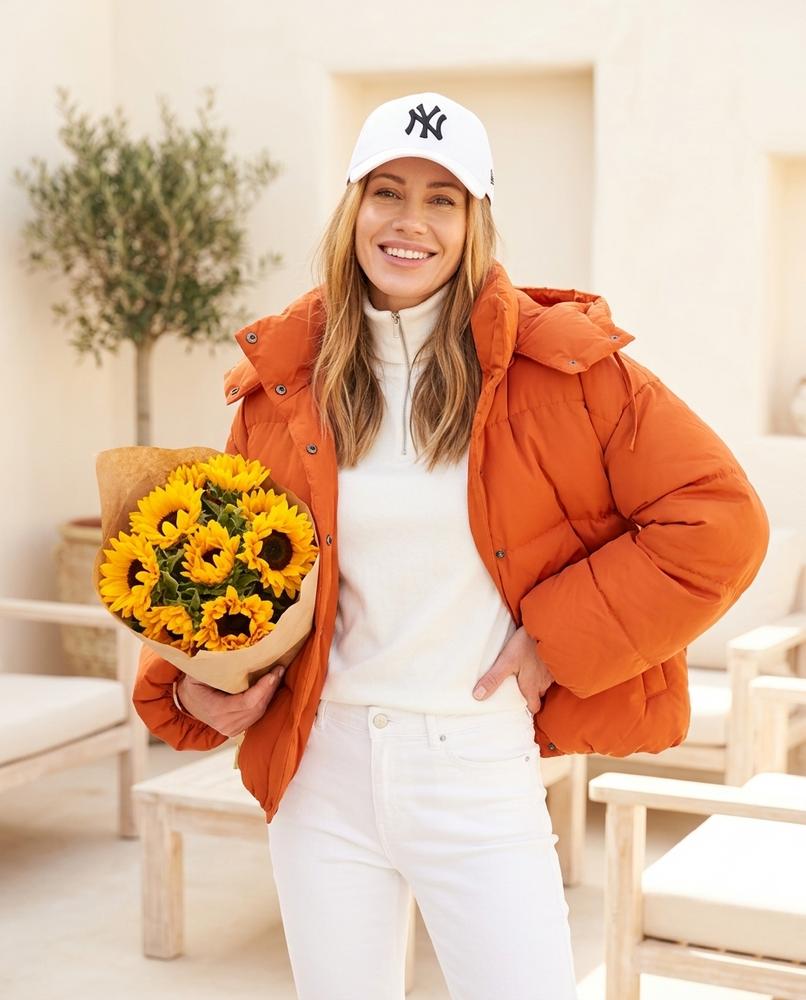 Ulla Fashion - Yoven | Kurze Wattierte Jacke Damen