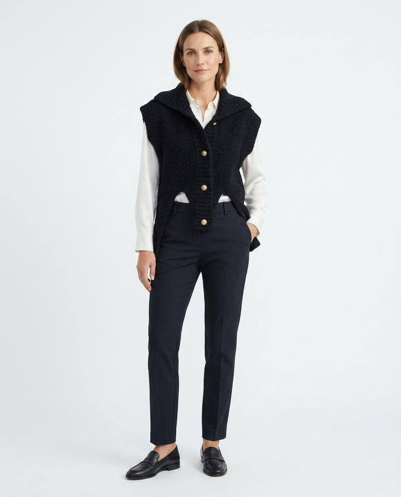 Ulla Fashion - Rarev | Ärmellose Strick Weste Damen