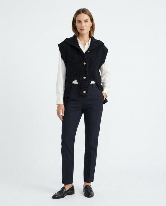 Ulla Fashion - Rarev | Ärmellose Strick Weste Damen