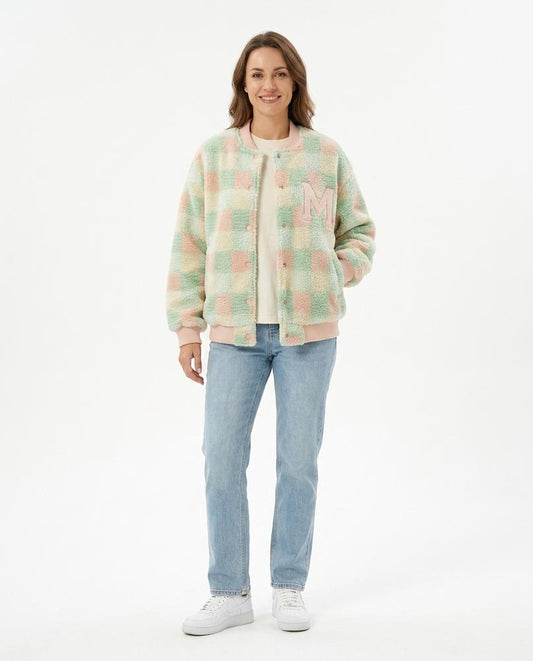 Ulla Fashion - Kasen | Kariert Strukturiert Jacke Unisex