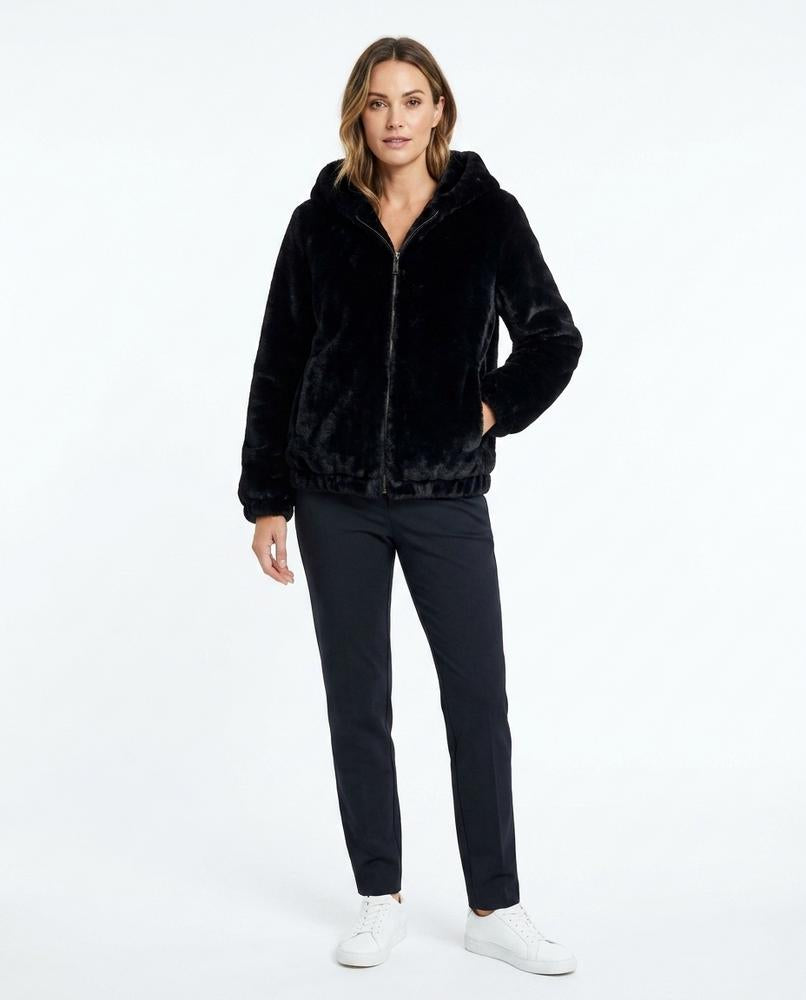 Ulla Fashion - Rimin | Plüschig Gefüttert Jacke Damen