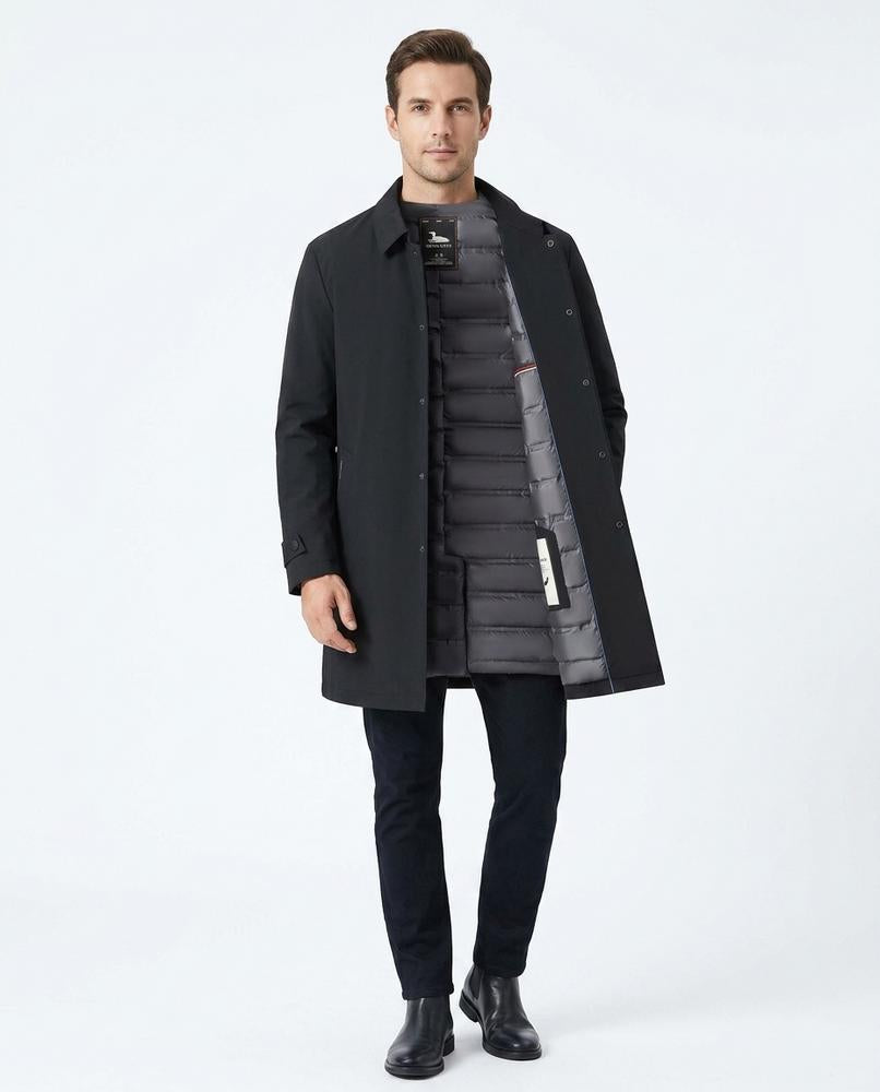 Ulla Fashion - Maven | Gefütterter Daunen Mantel Herren