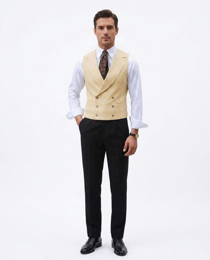 Ulla Fashion - Zesen | Zweireihig Mit Revers Weste Herren