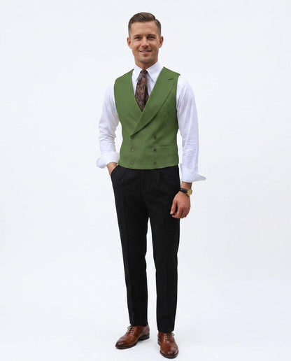 Ulla Fashion - Zesen | Zweireihig Mit Revers Weste Herren