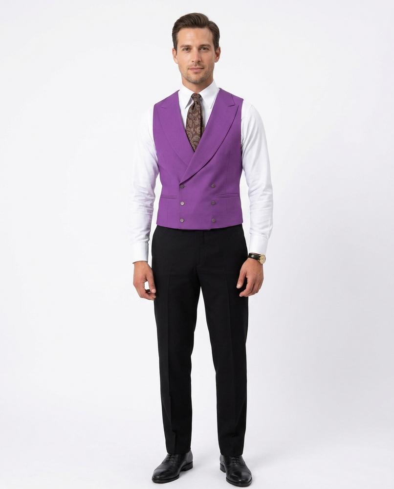 Ulla Fashion - Zesen | Zweireihig Mit Revers Weste Herren