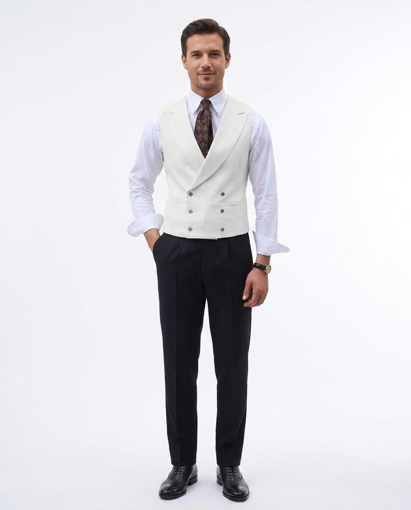 Ulla Fashion - Zesen | Zweireihig Mit Revers Weste Herren