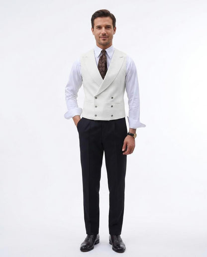 Ulla Fashion - Zesen | Zweireihig Mit Revers Weste Herren