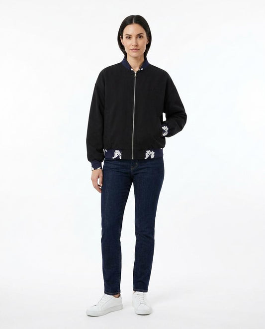 Ulla Fashion - Mator | Bestickte Zweifarbige Jacke Unisex