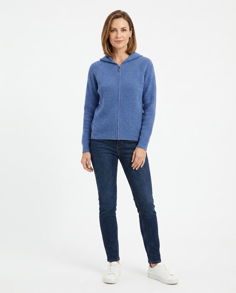 Ulla Fashion - Miven | Gerippter Feingestrickter Hoodie Unisex