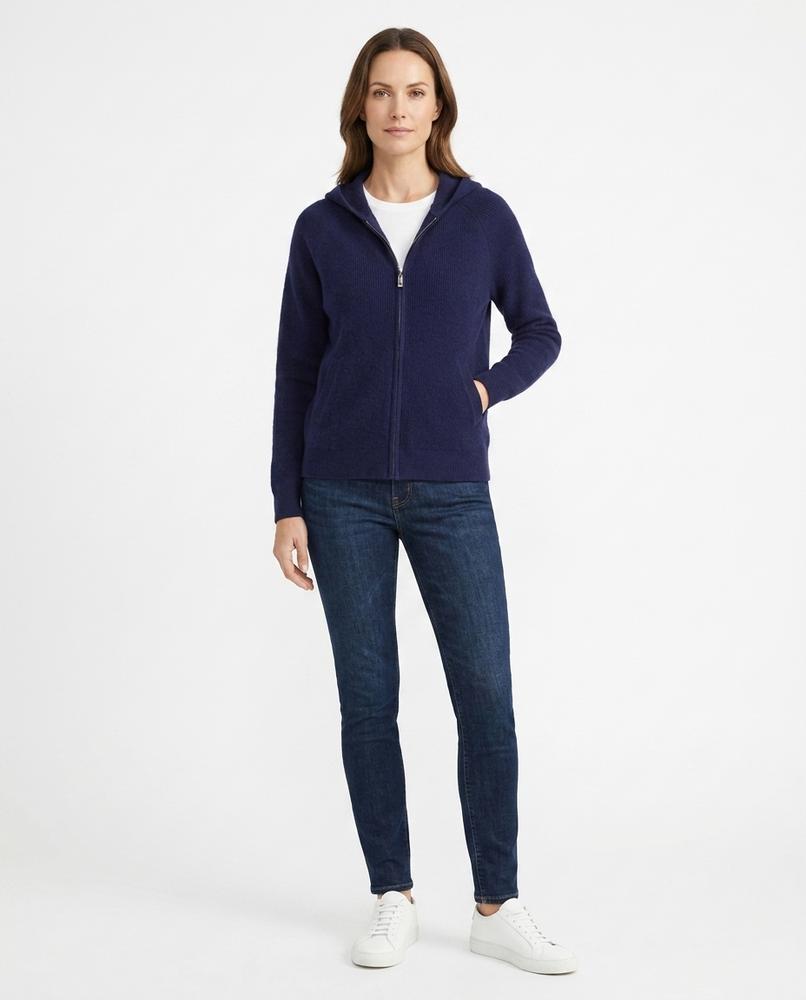 Ulla Fashion - Miven | Gerippter Feingestrickter Hoodie Unisex