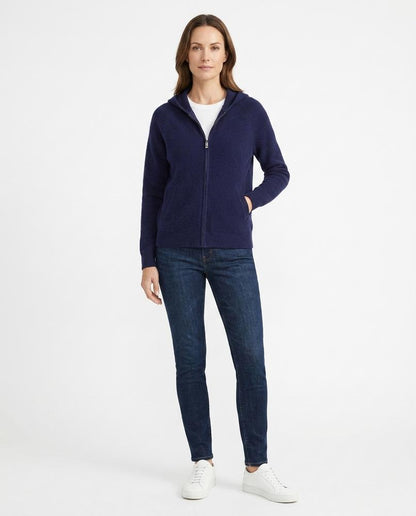 Ulla Fashion - Miven | Gerippter Feingestrickter Hoodie Unisex