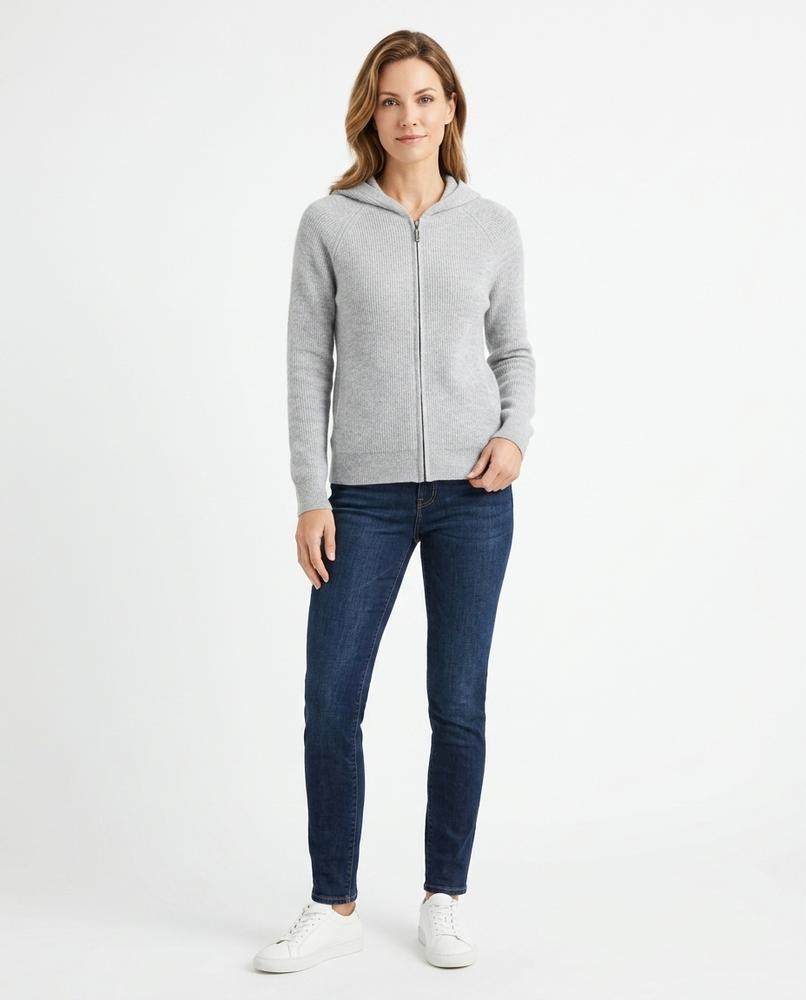 Ulla Fashion - Miven | Gerippter Feingestrickter Hoodie Unisex